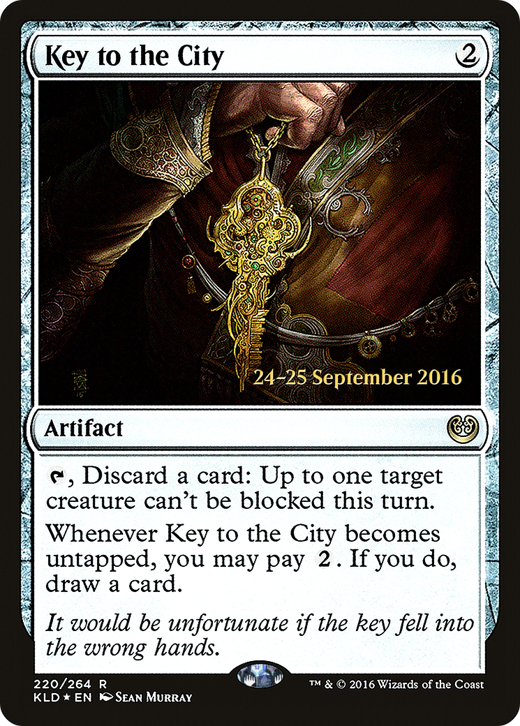 Key to the City (PRE-220S) [Kaladesh Promos] Foil