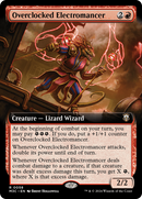 Overclocked Electromancer (M3C-058) [Modern Horizons 3 Commander]: (Extended Art)