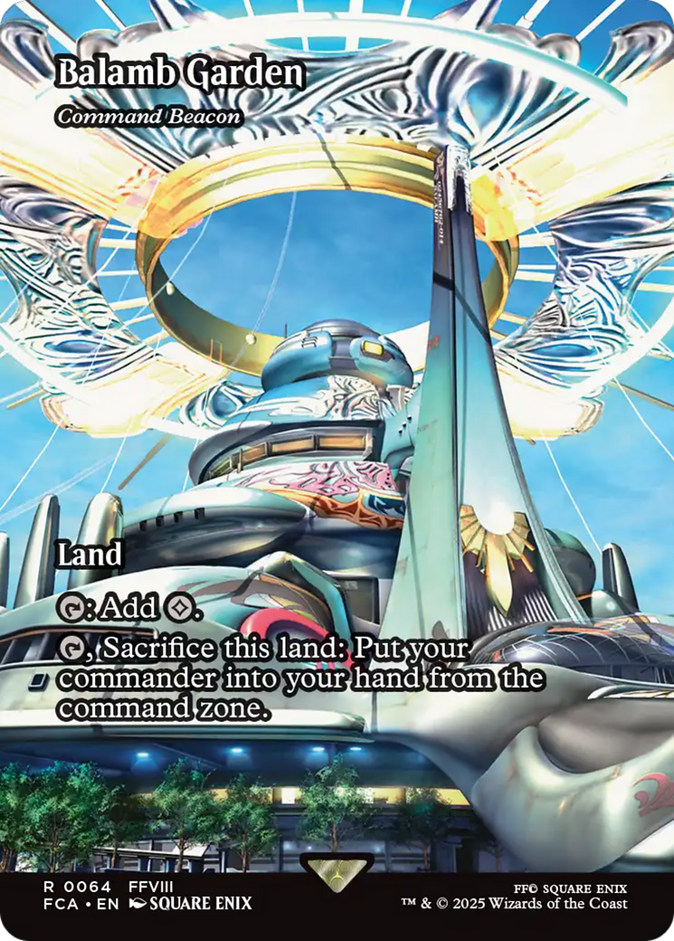 Balamb Garden - Command Beacon (Showcase) (FCA-064) [FINAL FANTASY: Through the Ages] / Balamb Garden (Borderless) Foil