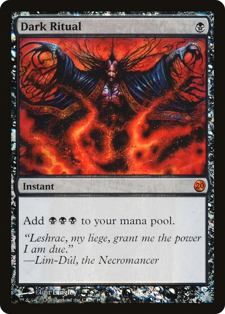 Dark Ritual (V13-001) [From the Vault: Twenty] Foil