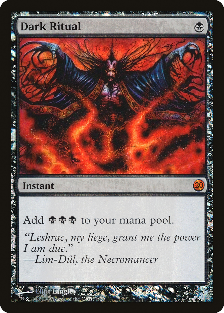 Dark Ritual (V13-001) [From the Vault: Twenty] Foil