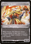 Seven-Tail Mentor (Showcase) (NEO-313) [Kamigawa: Neon Dynasty]