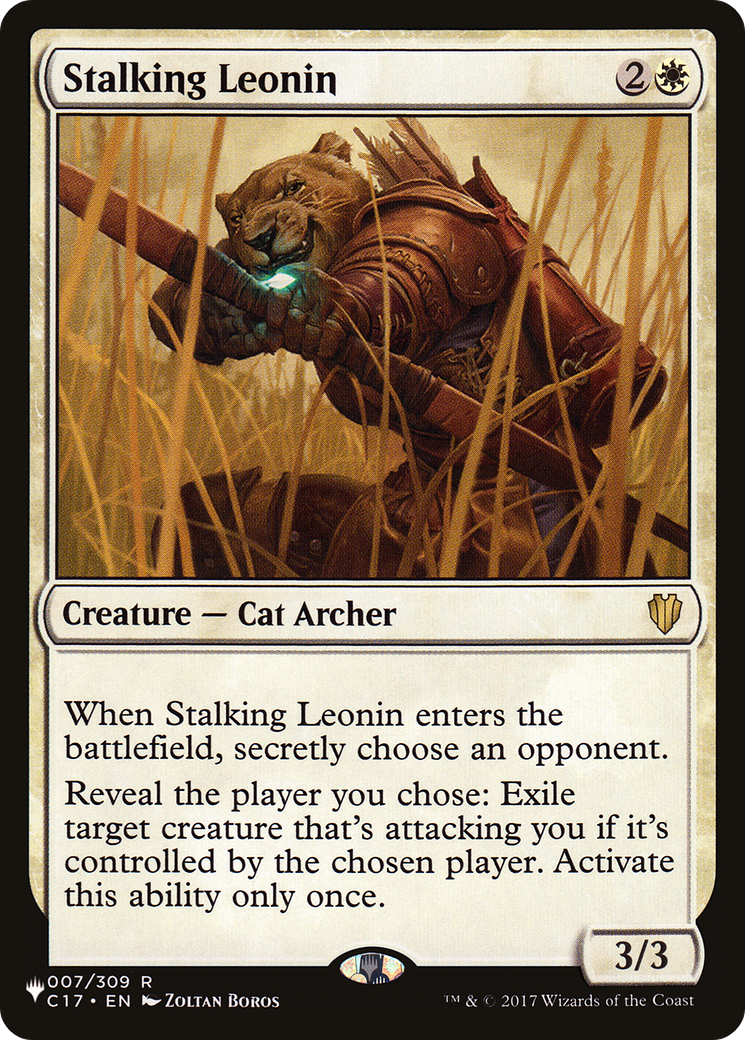 Stalking Leonin (LIST-C17-7) [The List]