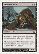 Swarm of Rats (8ED-167) [Eighth Edition] Foil