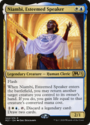 Niambi, Esteemed Speaker (PPM21-222P) [Promo Pack: Core Set 2021 Promos]