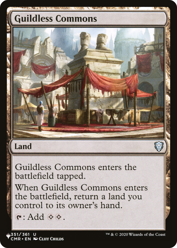 Guildless Commons (LIST-CMR-351) [The List]
