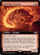 Barbflare Gremlin (DSC-055) [Duskmourn: House of Horror Commander]: (Extended Art)