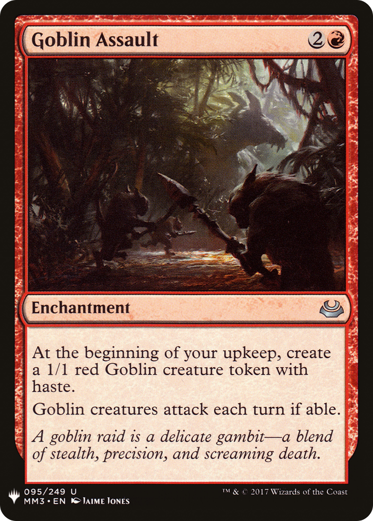 Goblin Assault (LIST-MM3-95) [The List]