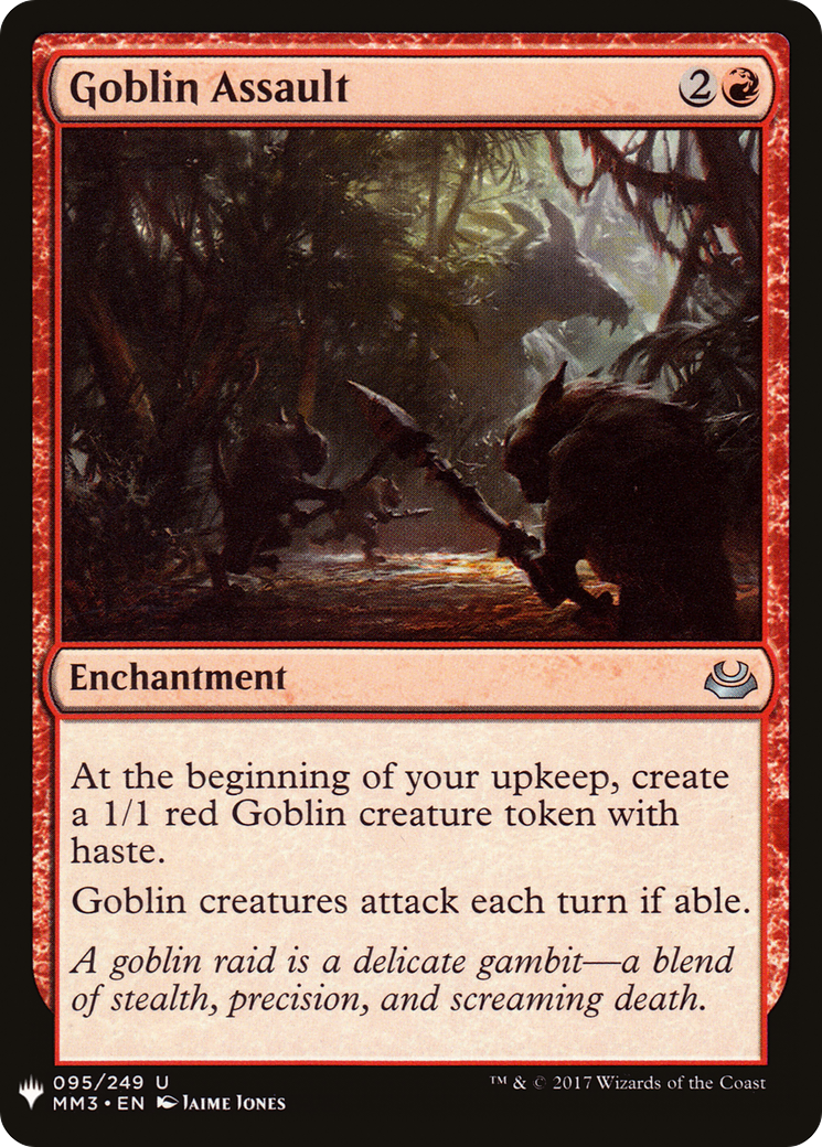 Goblin Assault (LIST-MM3-95) [The List]