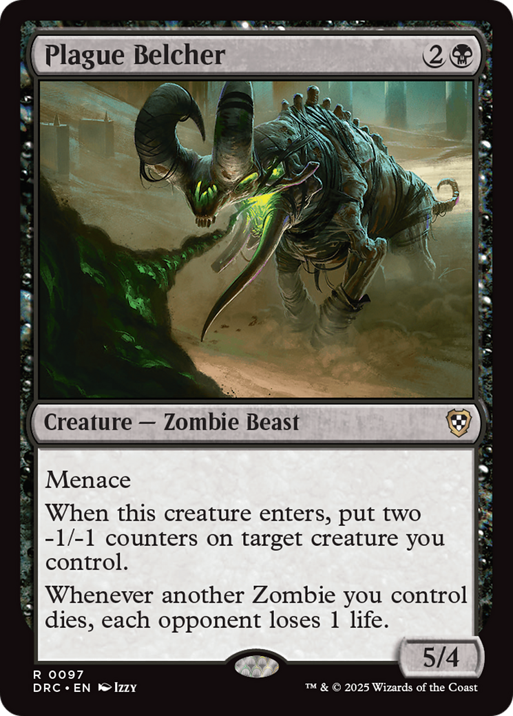 Plague Belcher (DRC-097) [Commander: Aetherdrift]