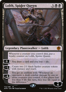 Lolth, Spider Queen (PPAFR-112P) [Promo Pack: Adventures in the Forgotten Realms Promos]