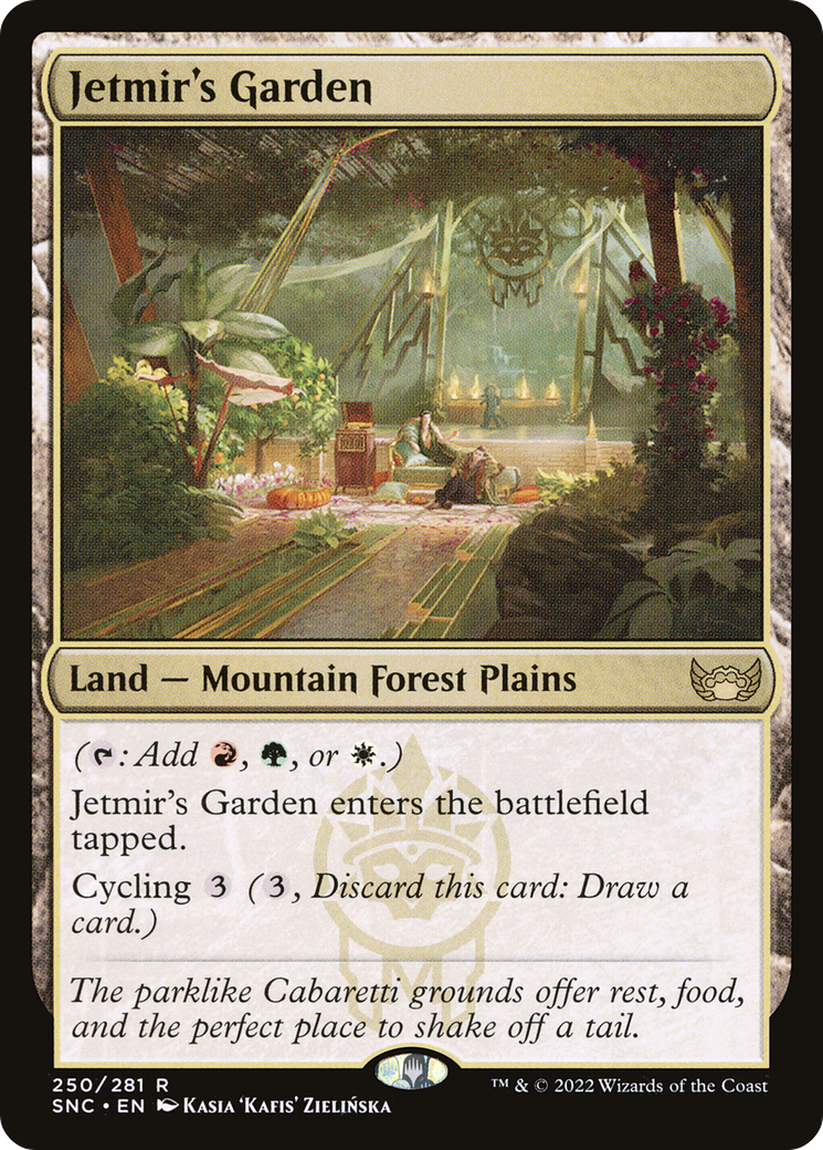 Jetmir's Garden (SNC-250) [Streets of New Capenna]