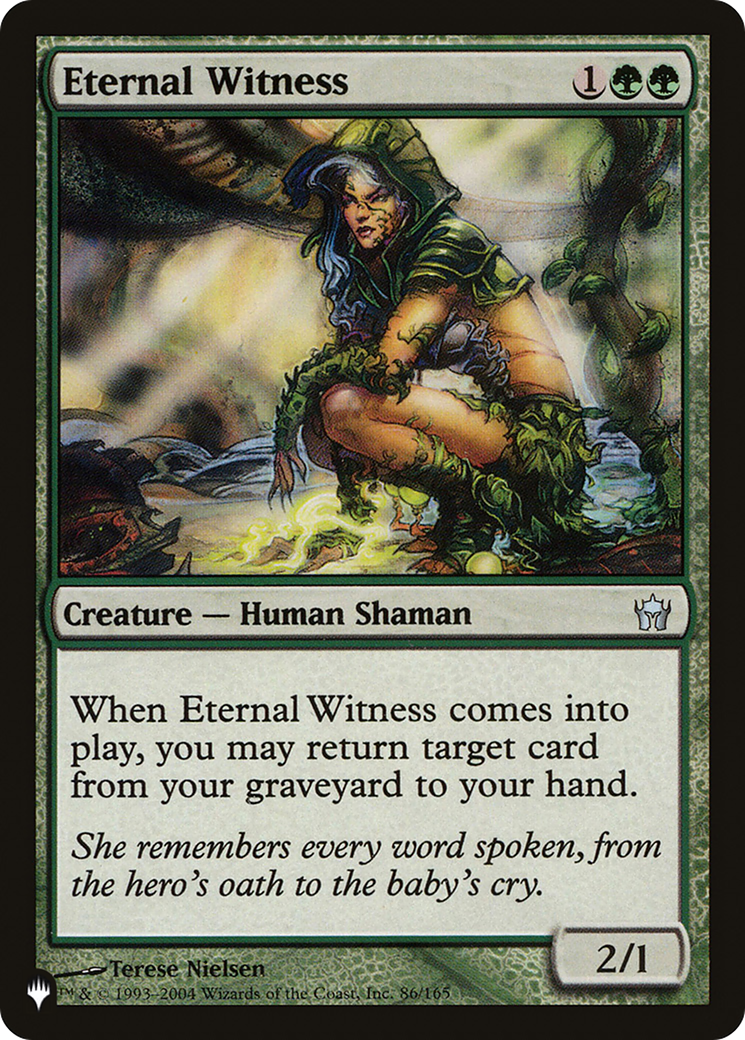 Eternal Witness (LIST-5DN-86) [The List]