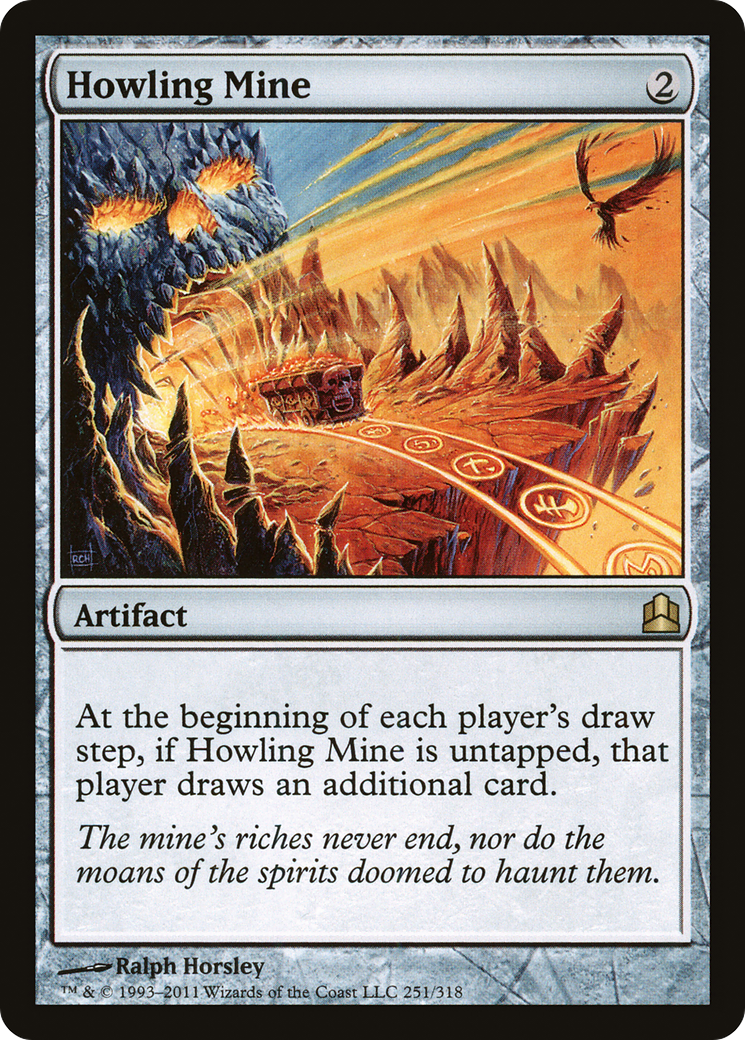 Howling Mine (CMD-251) [Commander 2011]