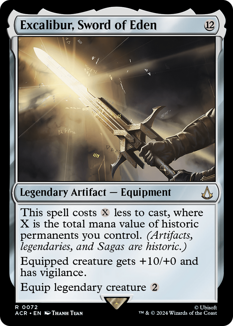 Excalibur, Sword of Eden (ACR-072) [Assassin's Creed]