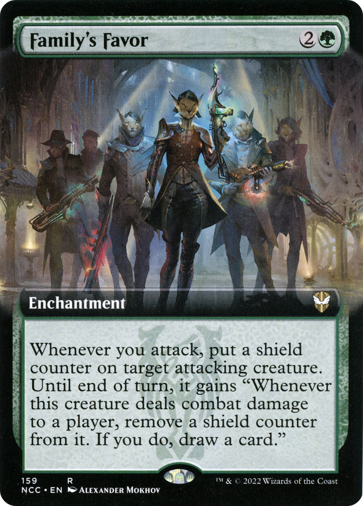 Family's Favor (Extended Art) (NCC-159) [New Capenna Commander]