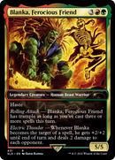 The Howling Abomination (SLD-431) [Secret Lair Drop] / Blanka, Ferocious Friend Foil