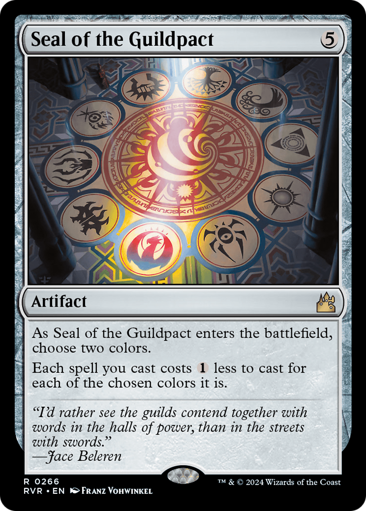 Seal of the Guildpact (RVR-266) [Ravnica Remastered]