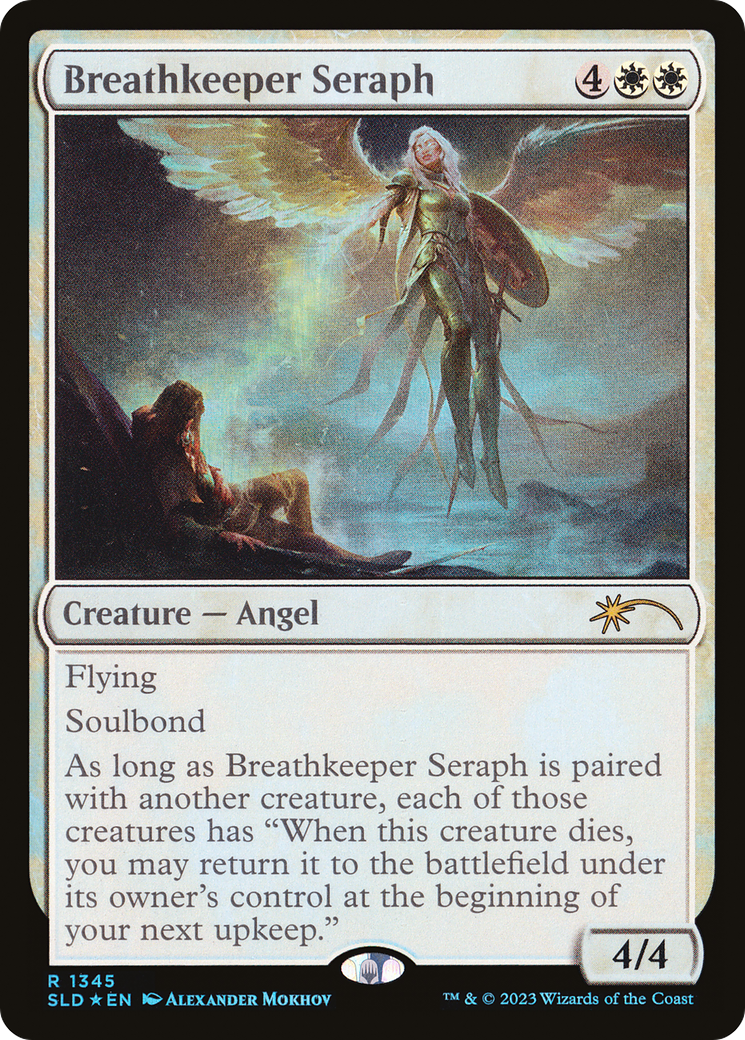 Breathkeeper Seraph (SLD-1345) [Secret Lair Drop] Foil