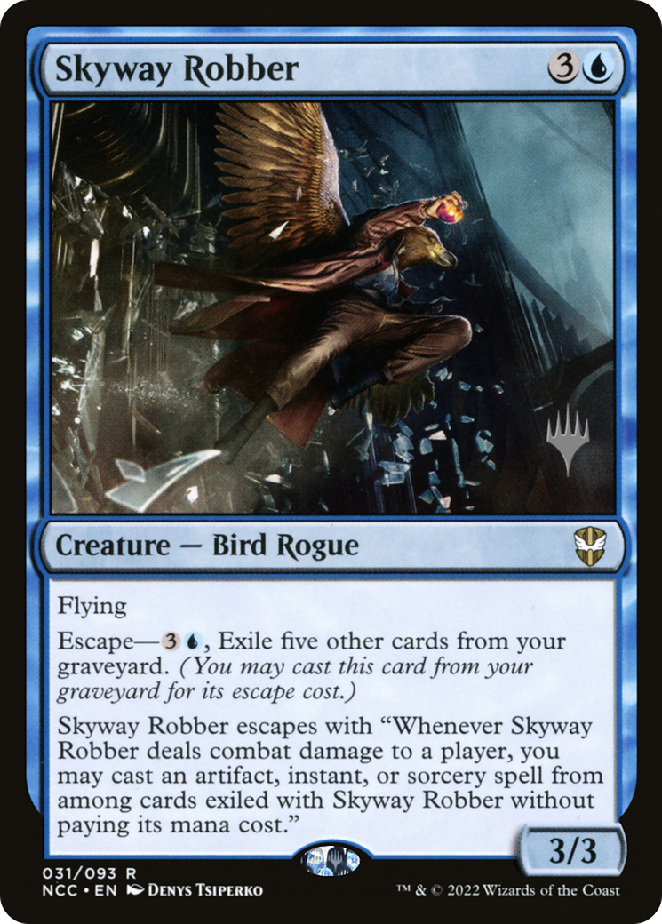 Skyway Robber (PPSNC-031) [Promo Pack: New Capenna Commander Promos] Foil