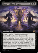 Court of Locthwain (WOC-031) [Wilds of Eldraine Commander]: (Extended Art)