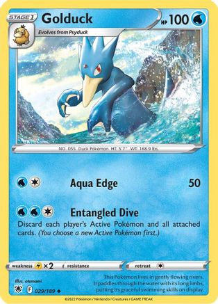 Golduck 29/189 - [SWSH10 Astral Radiance] Reverse Holofoil
