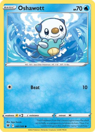 Oshawott 41/189 - [SWSH10 Astral Radiance]