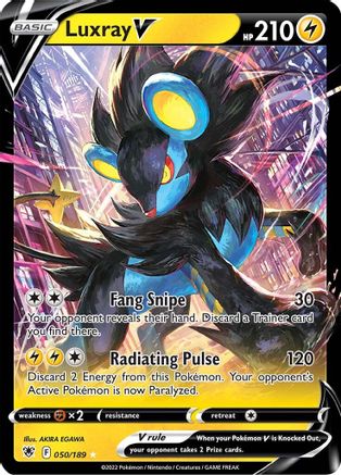 Luxray V 50/189 - [SWSH10 Astral Radiance] Holofoil