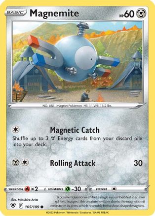 Magnemite 105/189 - [SWSH10 Astral Radiance]