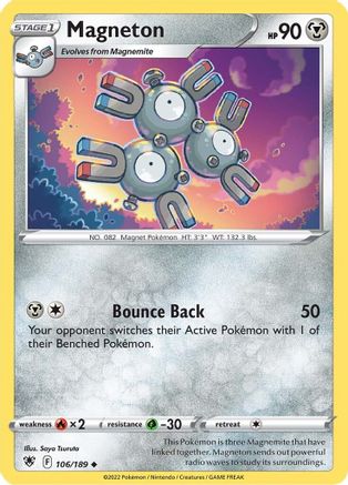 Magneton 106/189 - [SWSH10 Astral Radiance]