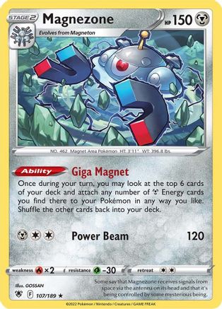 Magnezone 107/189 - [SWSH10 Astral Radiance] Holofoil