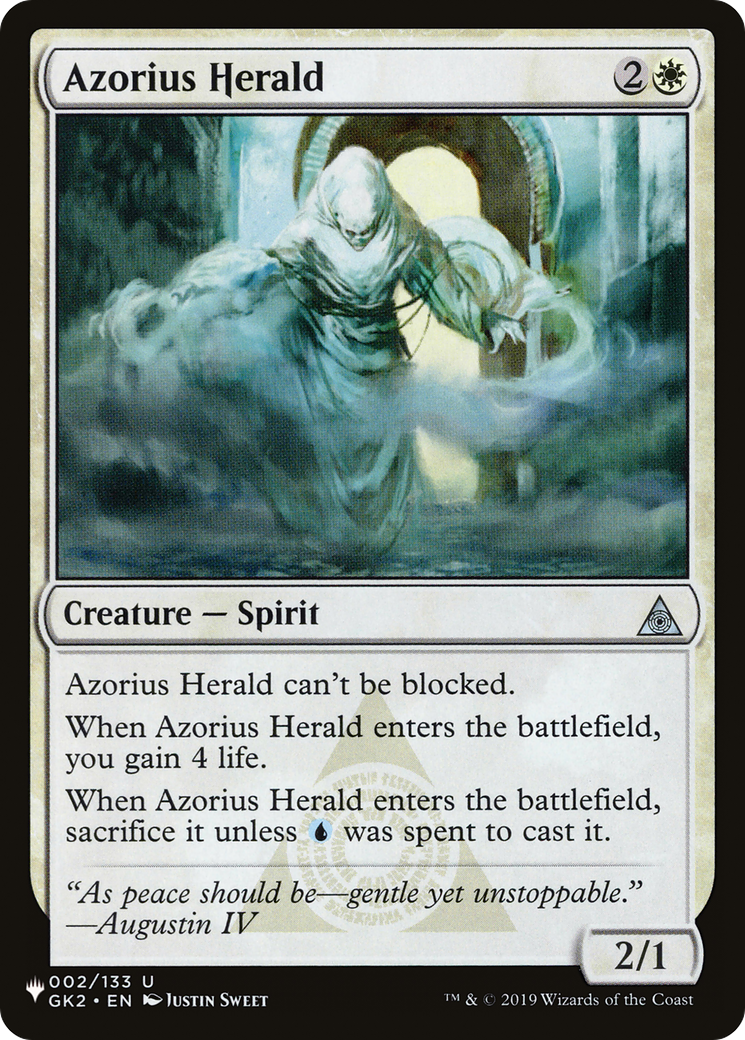 Azorius Herald (LIST-GK2-2) [The List]