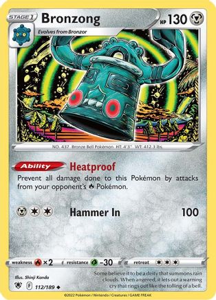 Bronzong 112/189 - [SWSH10 Astral Radiance]
