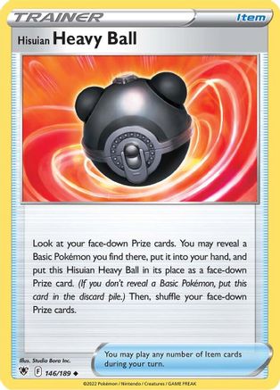 Hisuian Heavy Ball 146/189 - [SWSH10 Astral Radiance] Reverse Holofoil