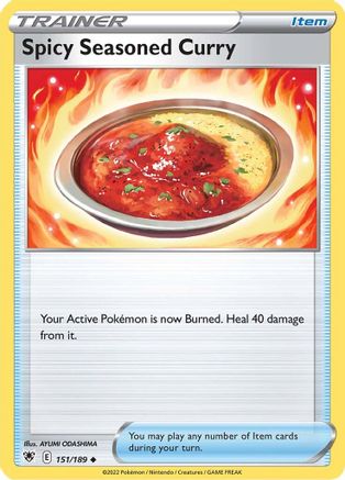 Spicy Seasoned Curry 151/189 - [SWSH10 Astral Radiance]