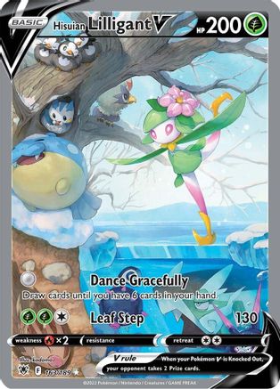 Hisuian Lilligant V (Alternate Full Art) 163/189 - [SWSH10 Astral Radiance] Holofoil