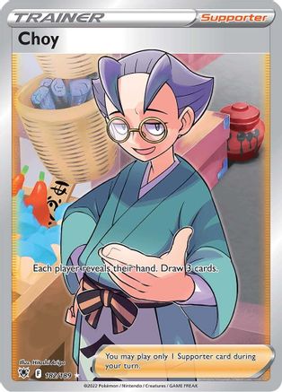 Choy (Full Art) 182/189 - [SWSH10 Astral Radiance] Holofoil