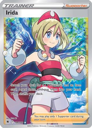 Irida (Full Art) 186/189 - [SWSH10 Astral Radiance] Holofoil