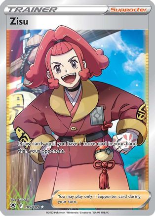 Zisu (Full Art) 189/189 - [SWSH10 Astral Radiance] Holofoil