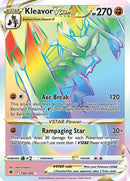 Kleavor VSTAR (Secret) 196/189 - [SWSH10 Astral Radiance] Holofoil
