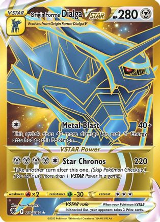 Origin Forme Dialga VSTAR - 210/189 (Secret) 210/189 - [SWSH10 Astral Radiance] Holofoil