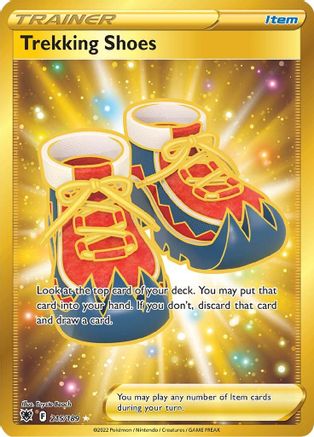Trekking Shoes (Secret) 215/189 - [SWSH10 Astral Radiance] Holofoil