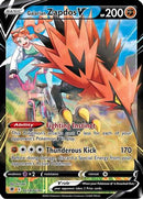 Galarian Zapdos V TG19/30 - [SWSH10 Astral Radiance Trainer Gallery] Holofoil