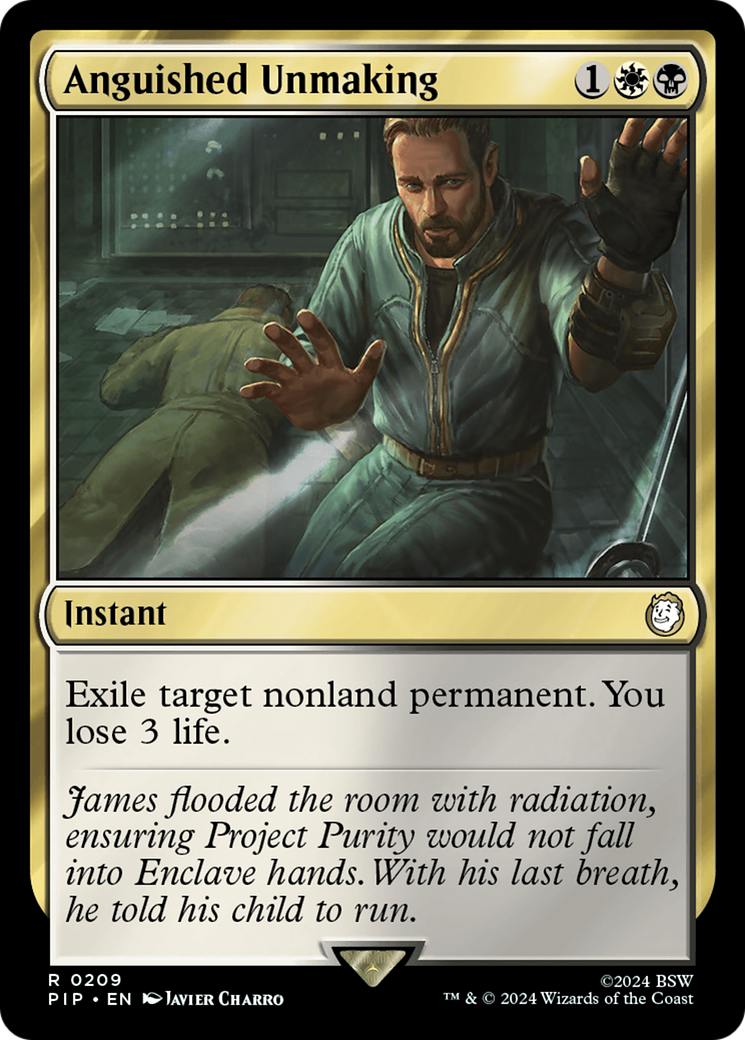 Anguished Unmaking (PIP-209) [Fallout] Foil