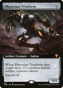 Phyrexian Triniform (CMR-697) [Commander Legends]: (Extended Art)