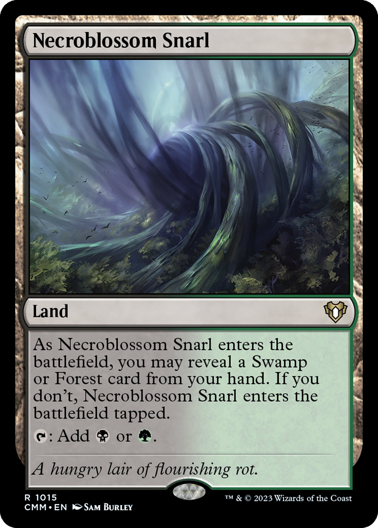Necroblossom Snarl (CMM-1015) [Commander Masters]