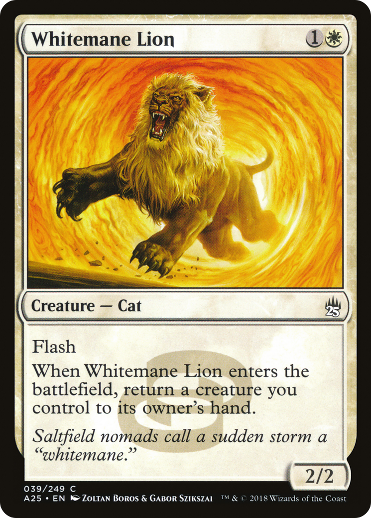 Whitemane Lion (A25-039) [Masters 25] Foil