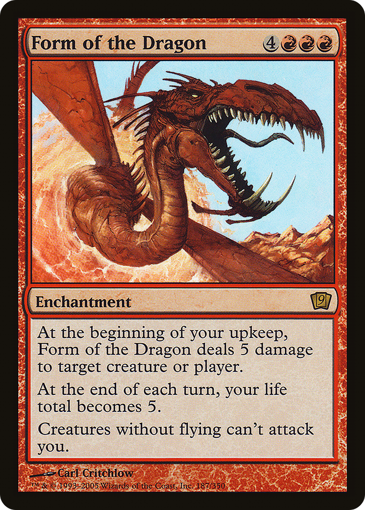 Form of the Dragon (9ED-187★) [9th Edition]