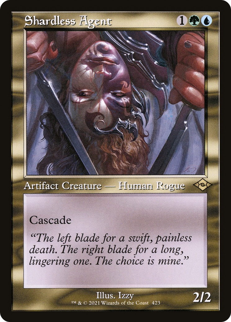 Shardless Agent (Retro Frame) (MH2-423) [Modern Horizons 2] Foil