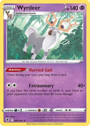 Wyrdeer - 069/189 69 - [Deck Exclusives]